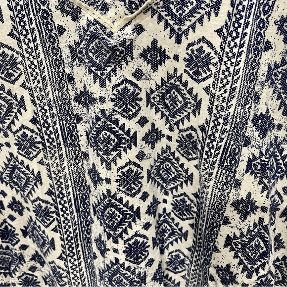 Lucky Brand Blue and White Tank Top - Picture 4 of 7